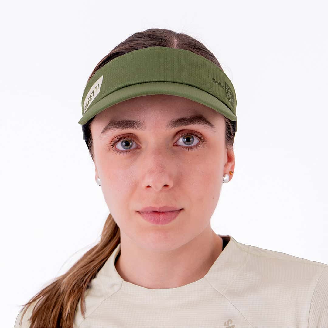 VISERA RUNNING SOLID VERDE UNISEX - miniatura 4
