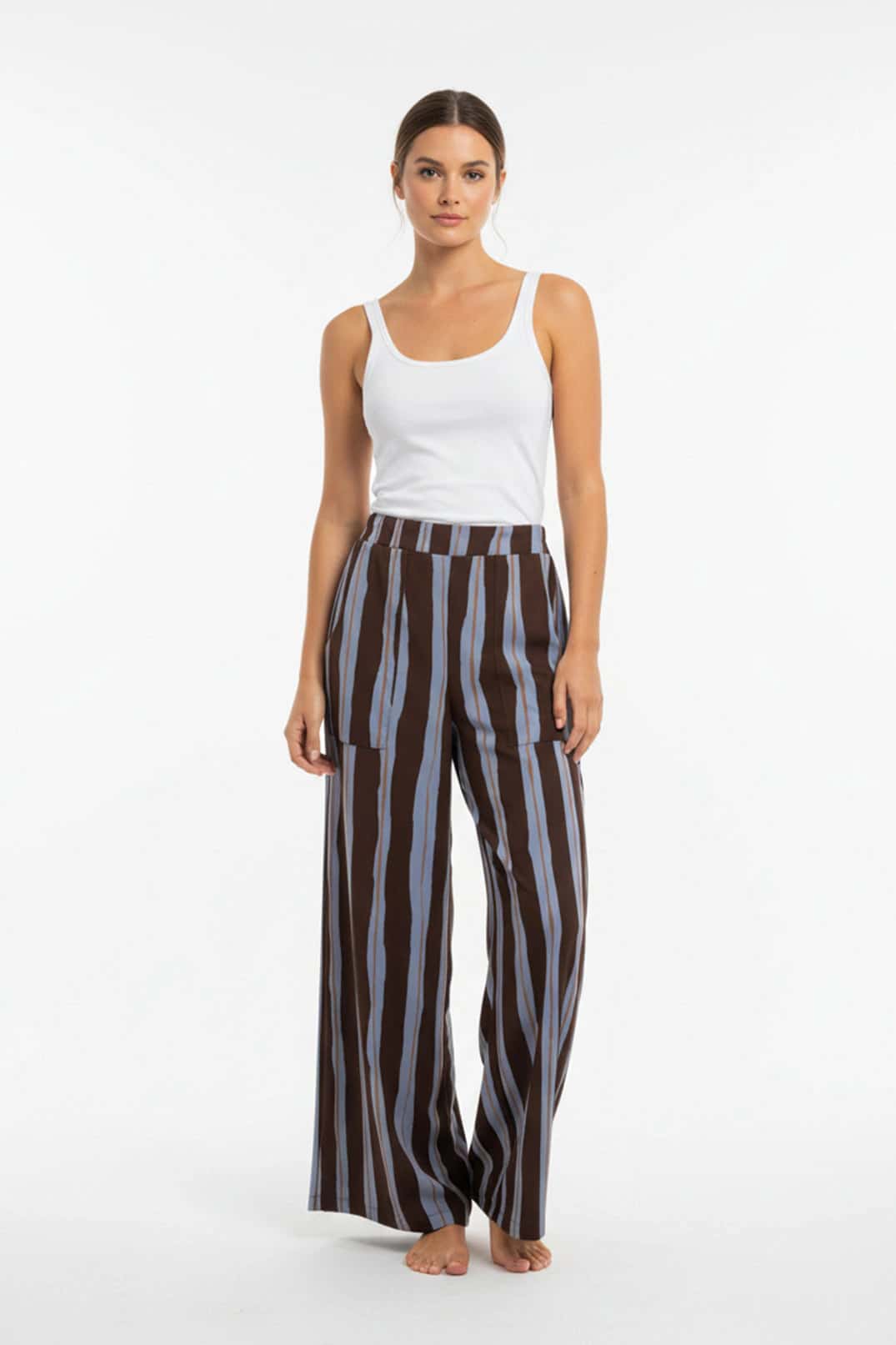 Pantalon Igua Rayas Cafe - miniatura 8