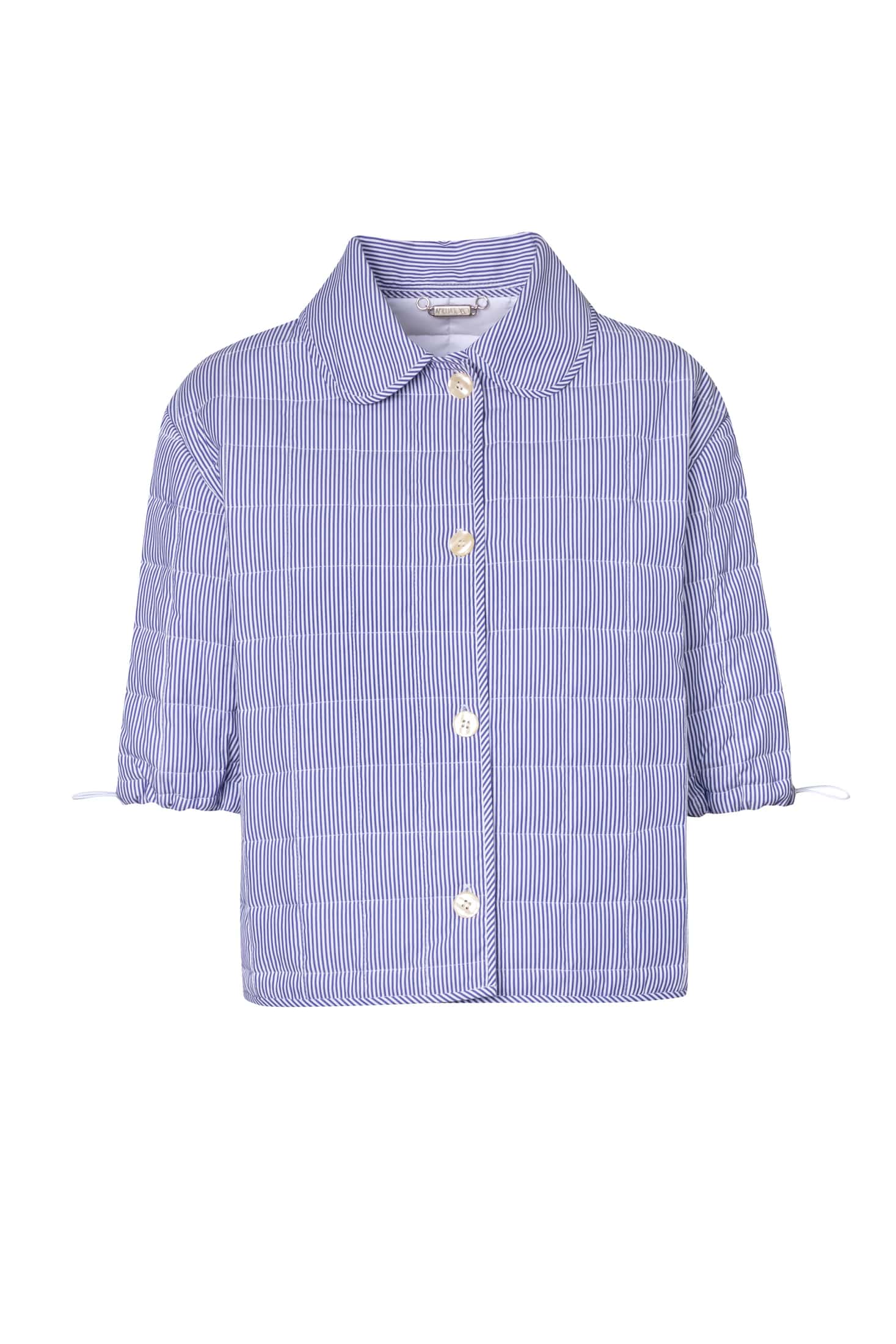 Quilted Striped Spring Jacket - miniatura 2