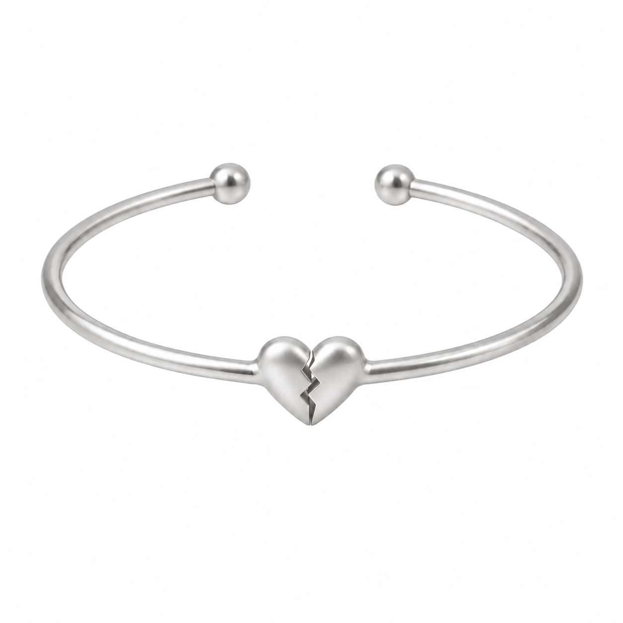 Pulsera HeartBreak Plata