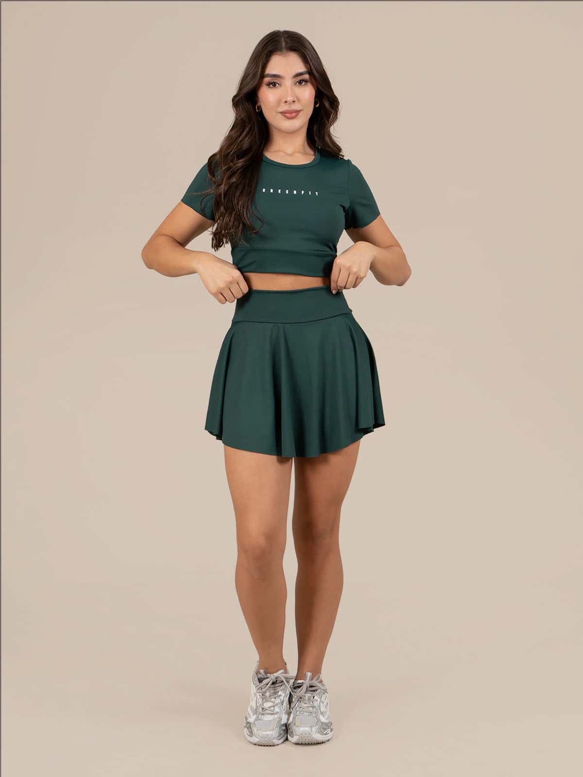 Vanity Faldashort Set Jade