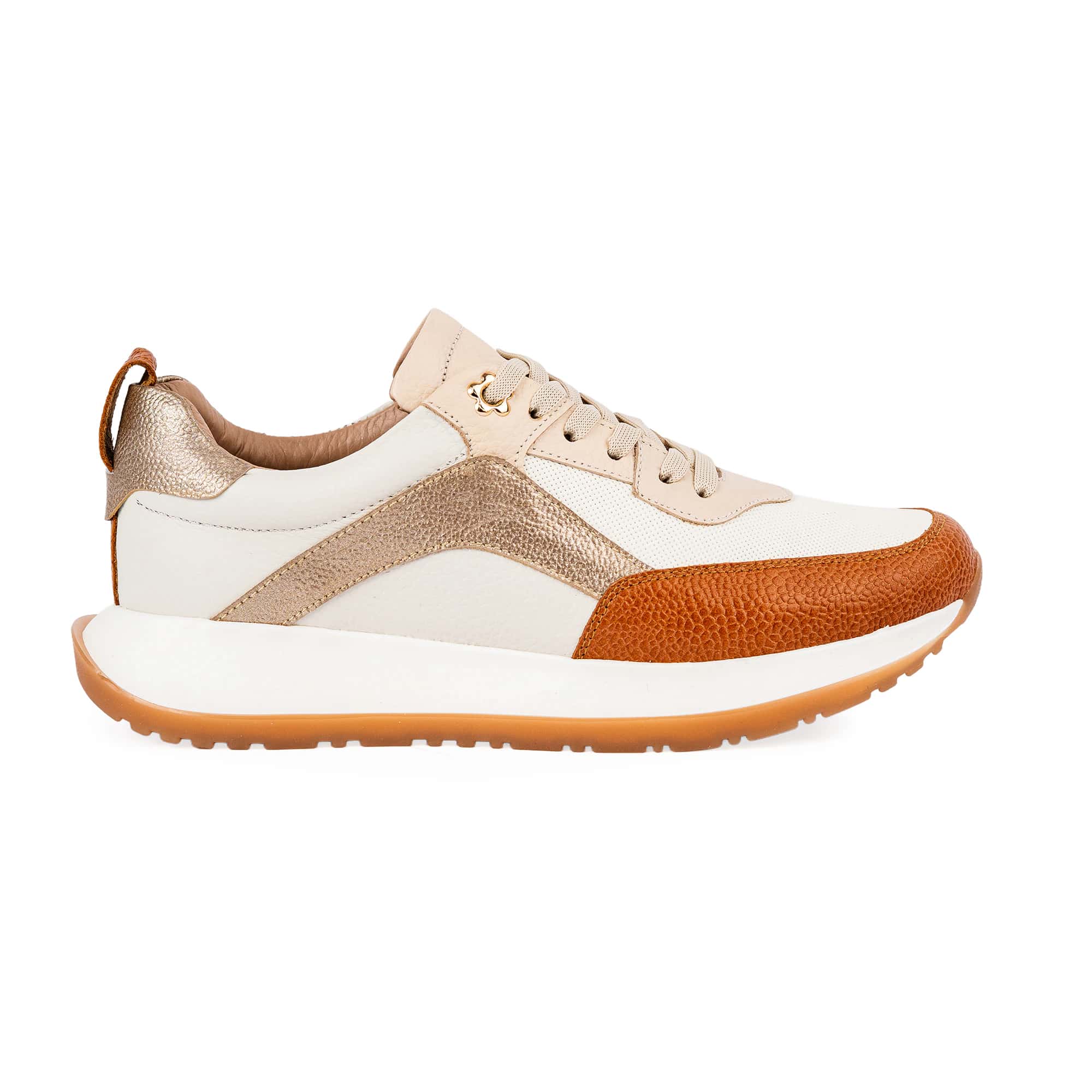 "AISHA" TENIS EN CUERO