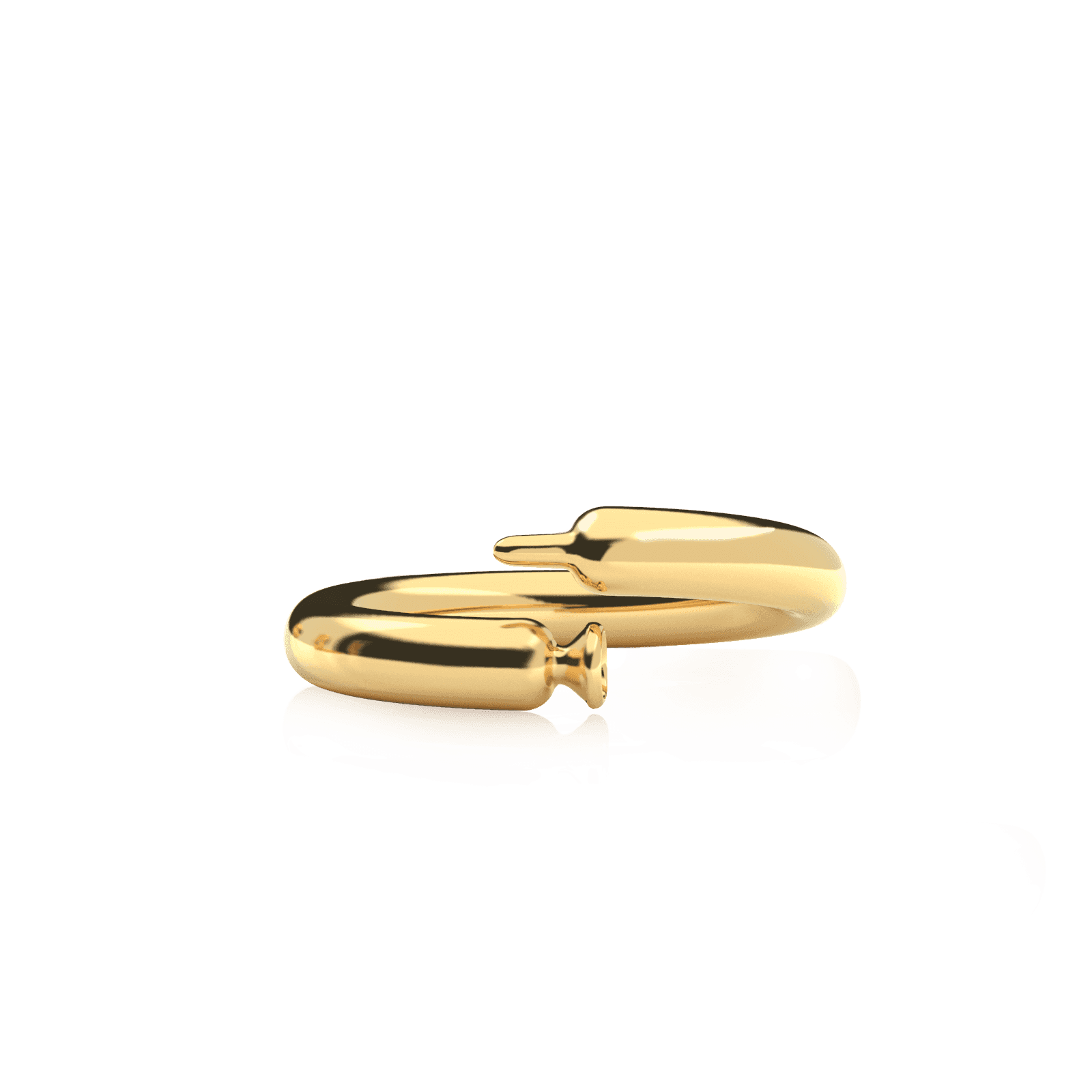 Anillo Latex Balloon Dorado
