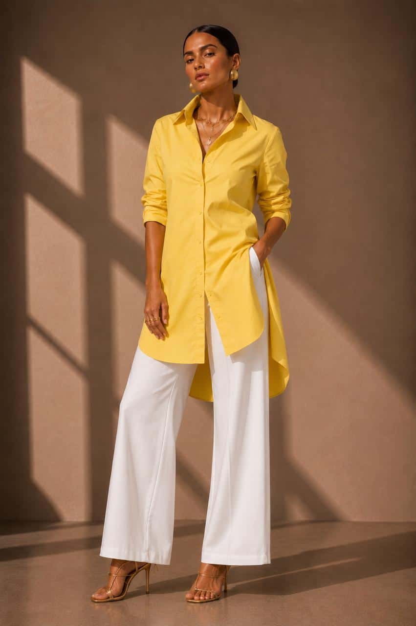 Blusa Aycandi Amarillo - miniatura 3