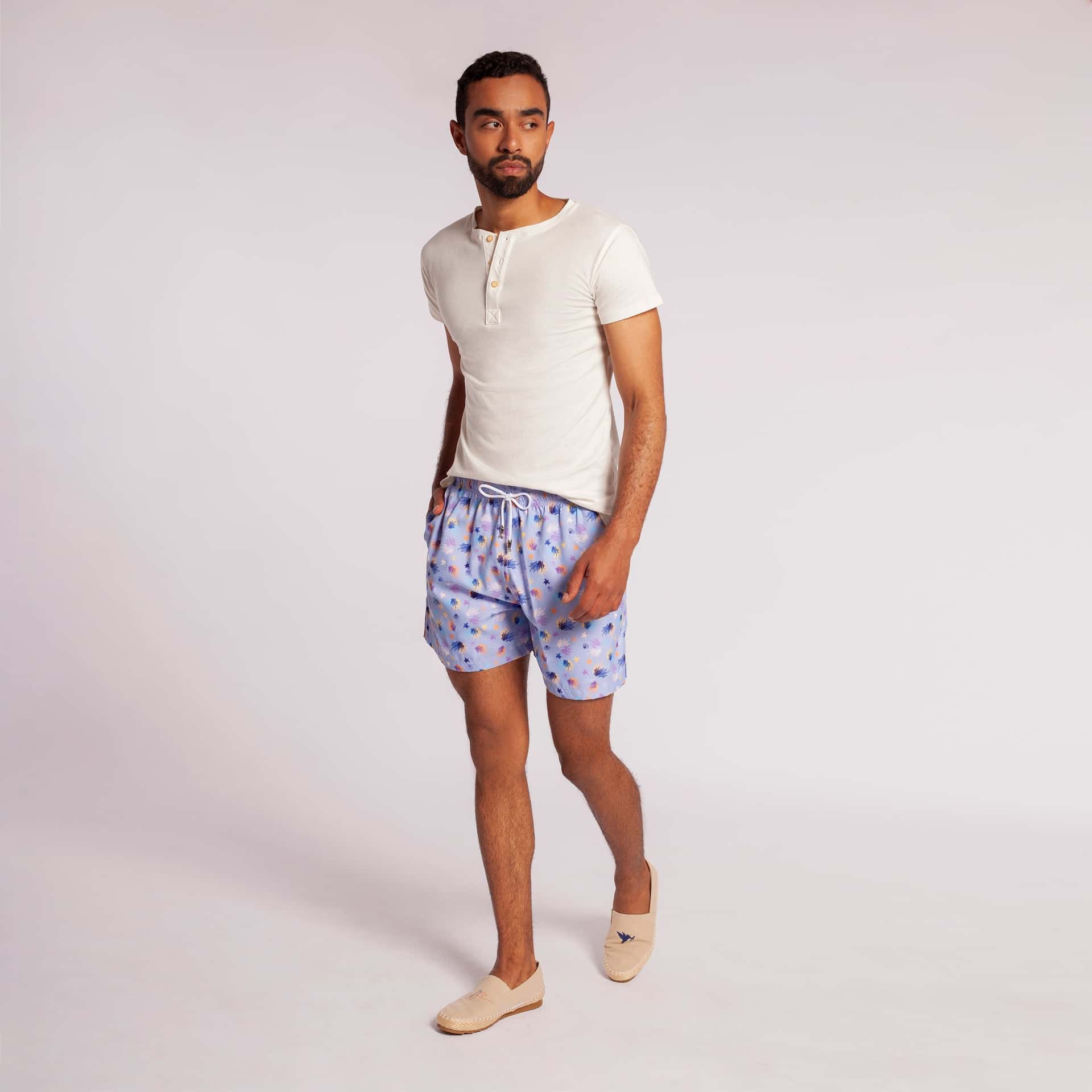 Henleys 100% Algodón Manga Corta