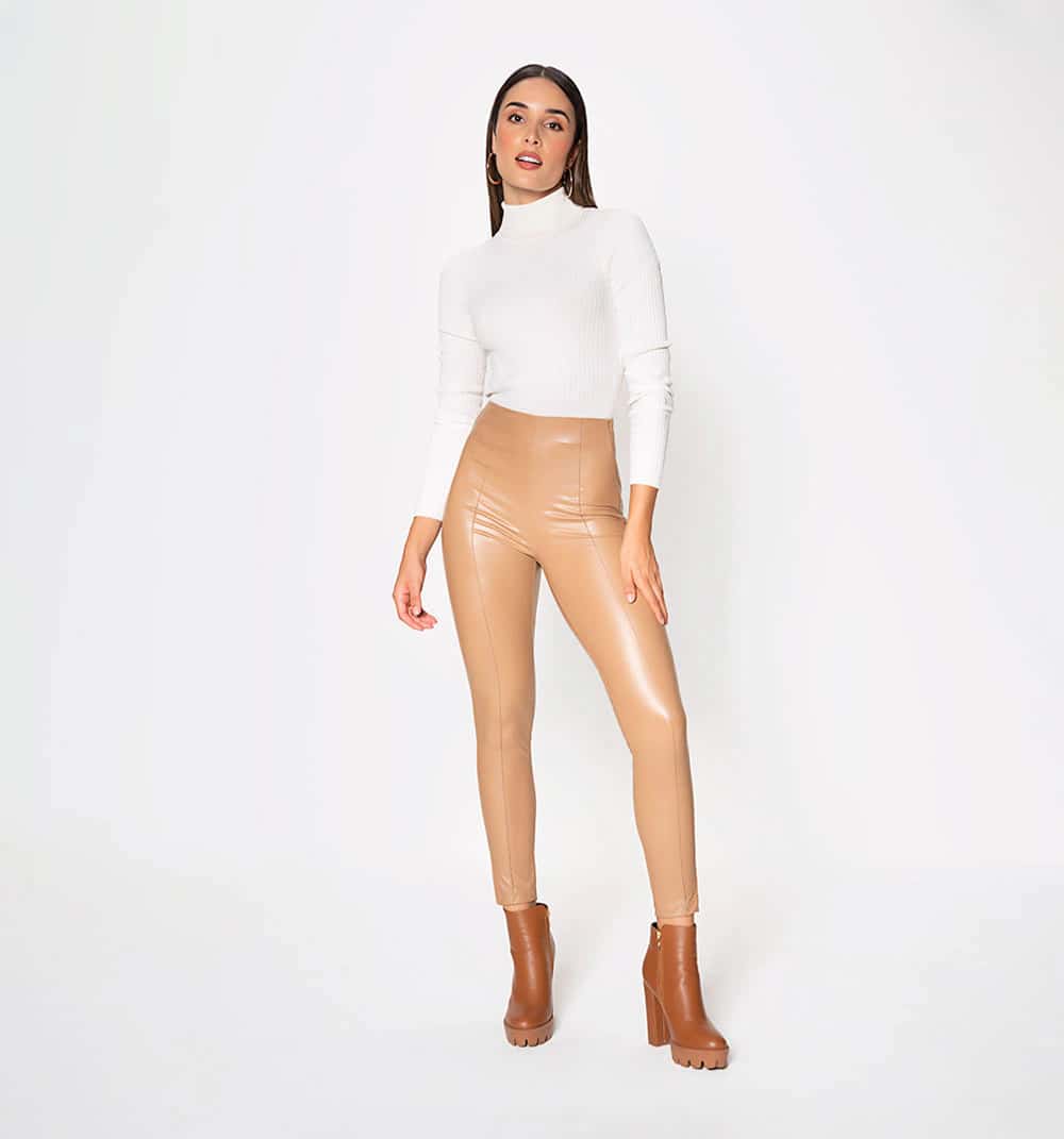 Leggins tiro alto pitillo