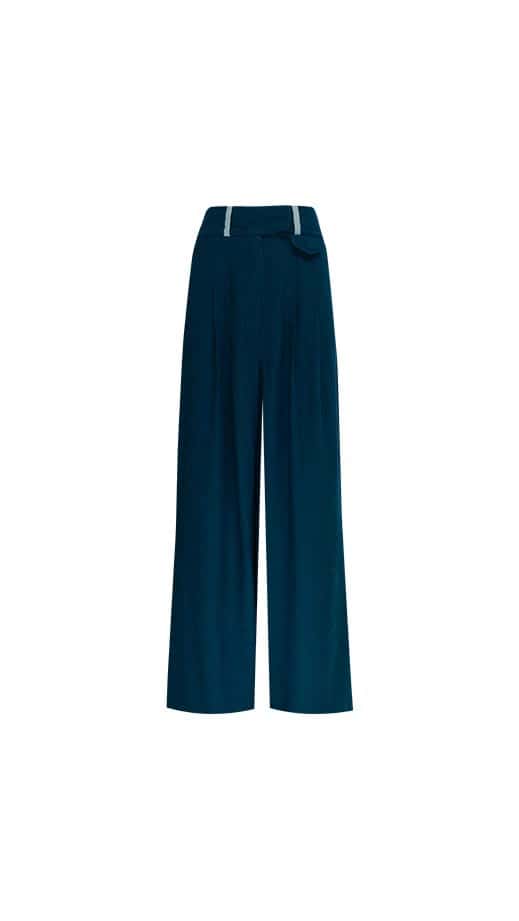 BRUNA NAVY TROUSERS