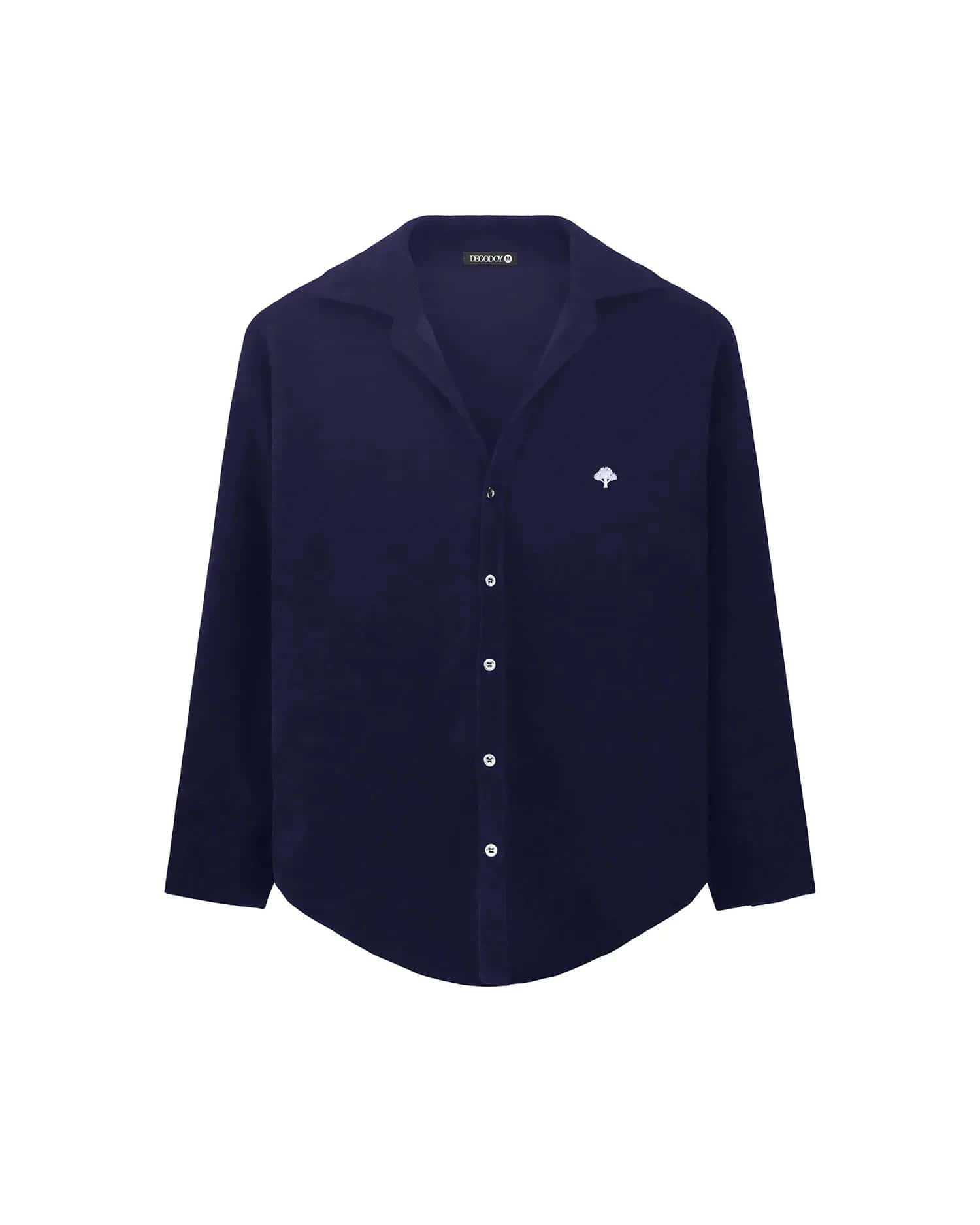 Camisa Clasica Pana Azul
