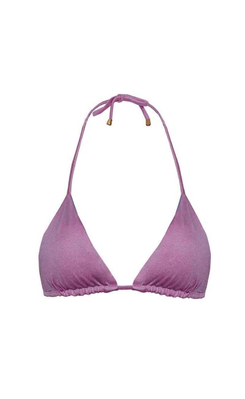 TOP BIKINI TRIANGULO ROSA