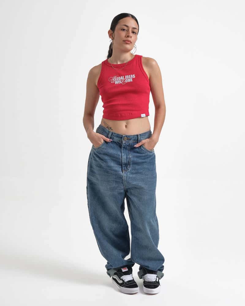 Crop Top Regular Street Red - miniatura 5