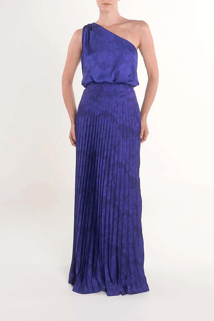 GRAPE MIKI LONG SKIRT