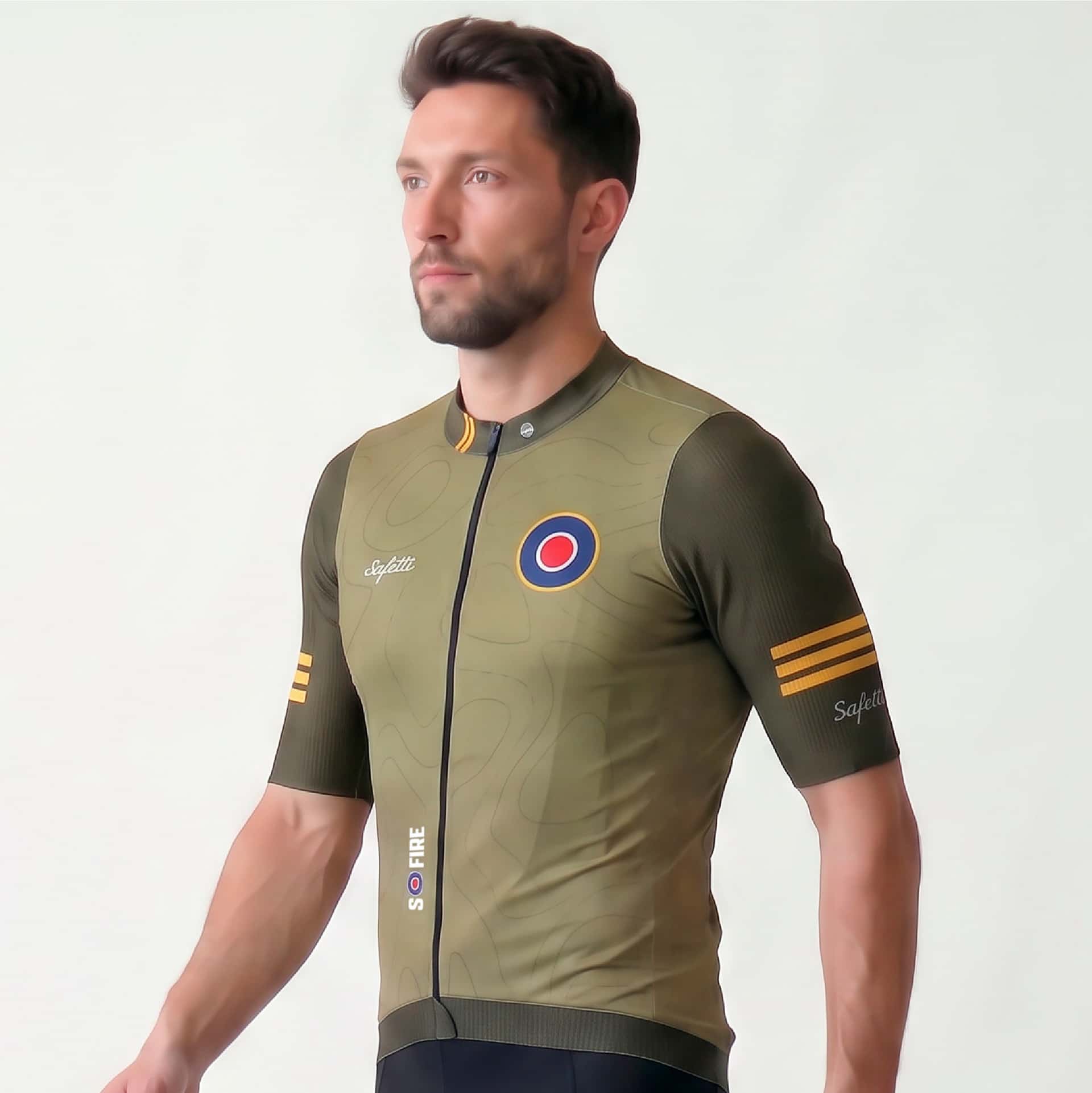 CAMISA CICLISMO MANGA CORTA S-FIRE GREEN PARA HOMBRE - miniatura 3