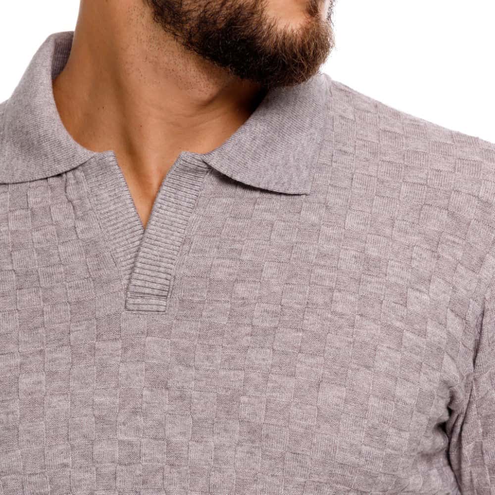 CAMISETA POLO ATLANTA GRIS