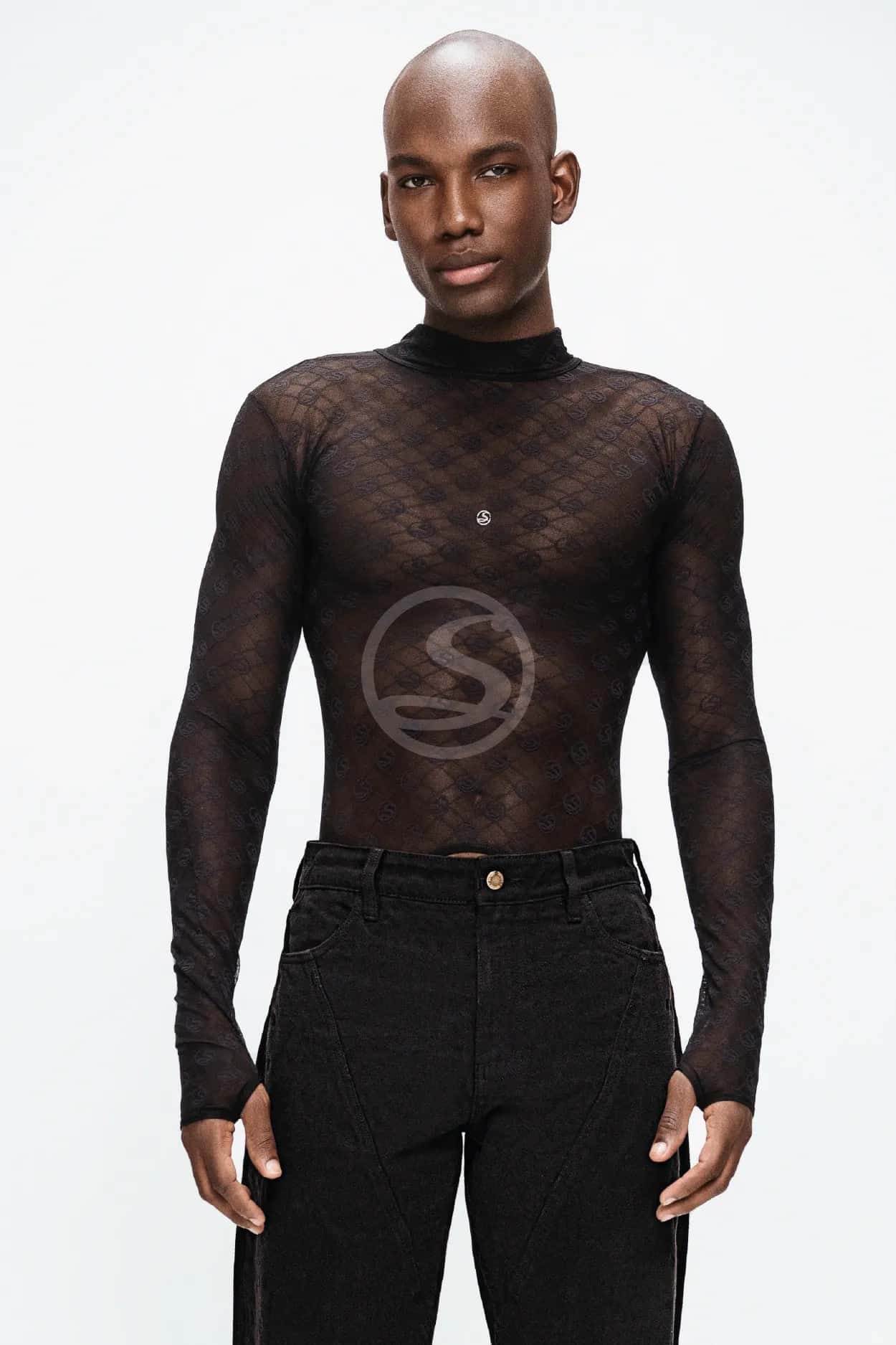 Mesh Nómada Negro Santísimas Men Ref. S-567