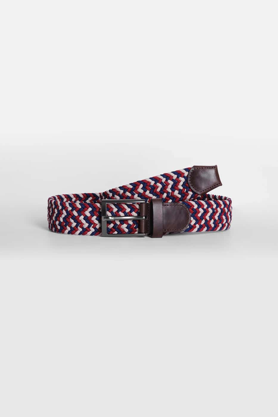 Correa Trenzada Rojo Mix