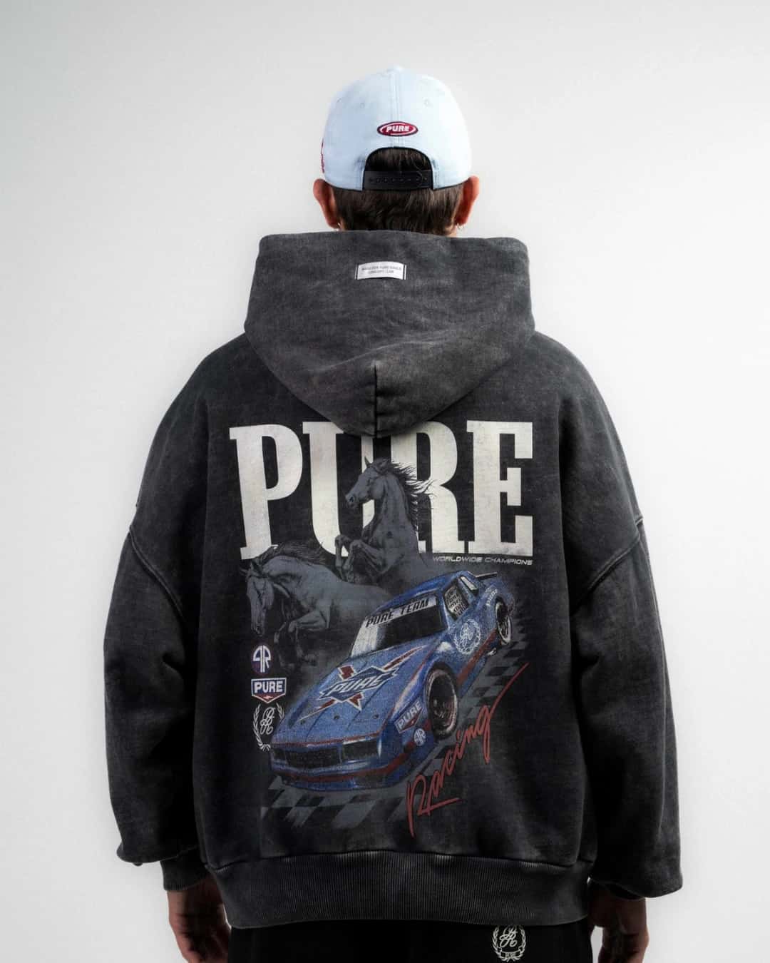 OVERDRIVE BLACK HOODIE - miniatura 2