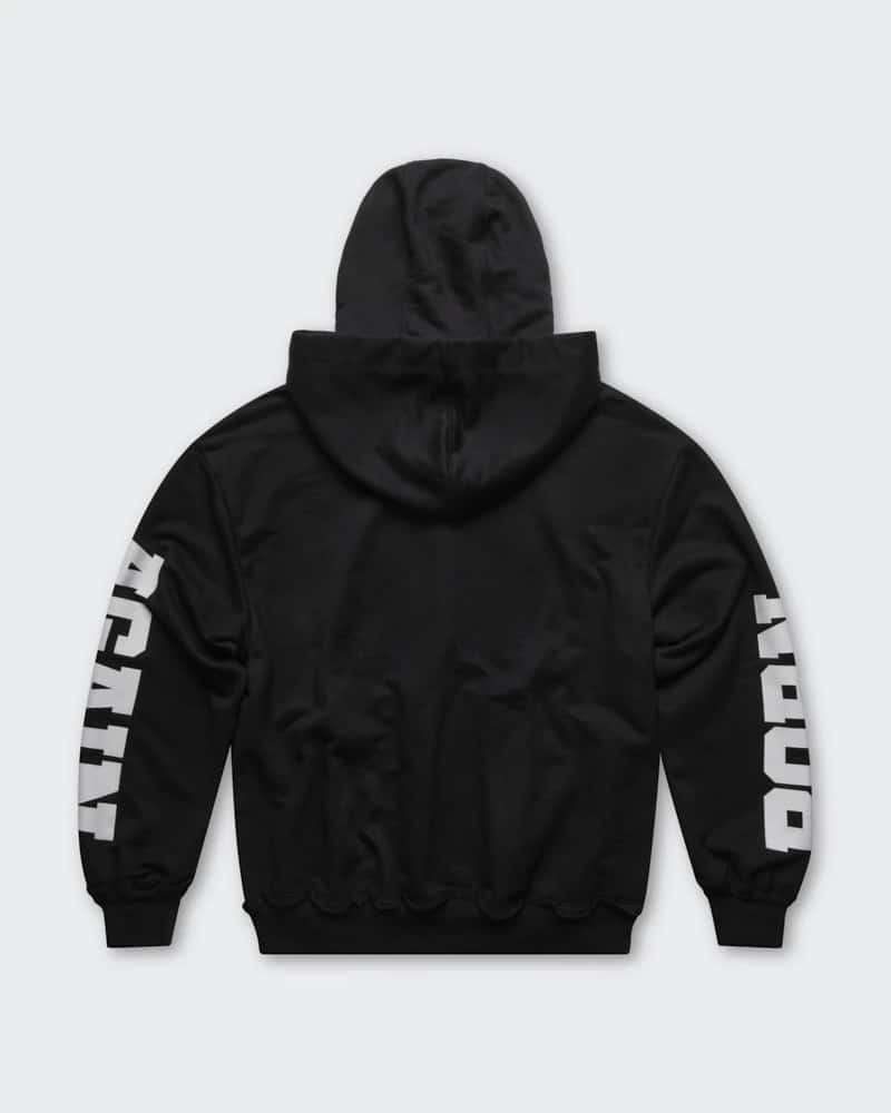 Hoodie Negro con Balaclava Street Armor - miniatura 9