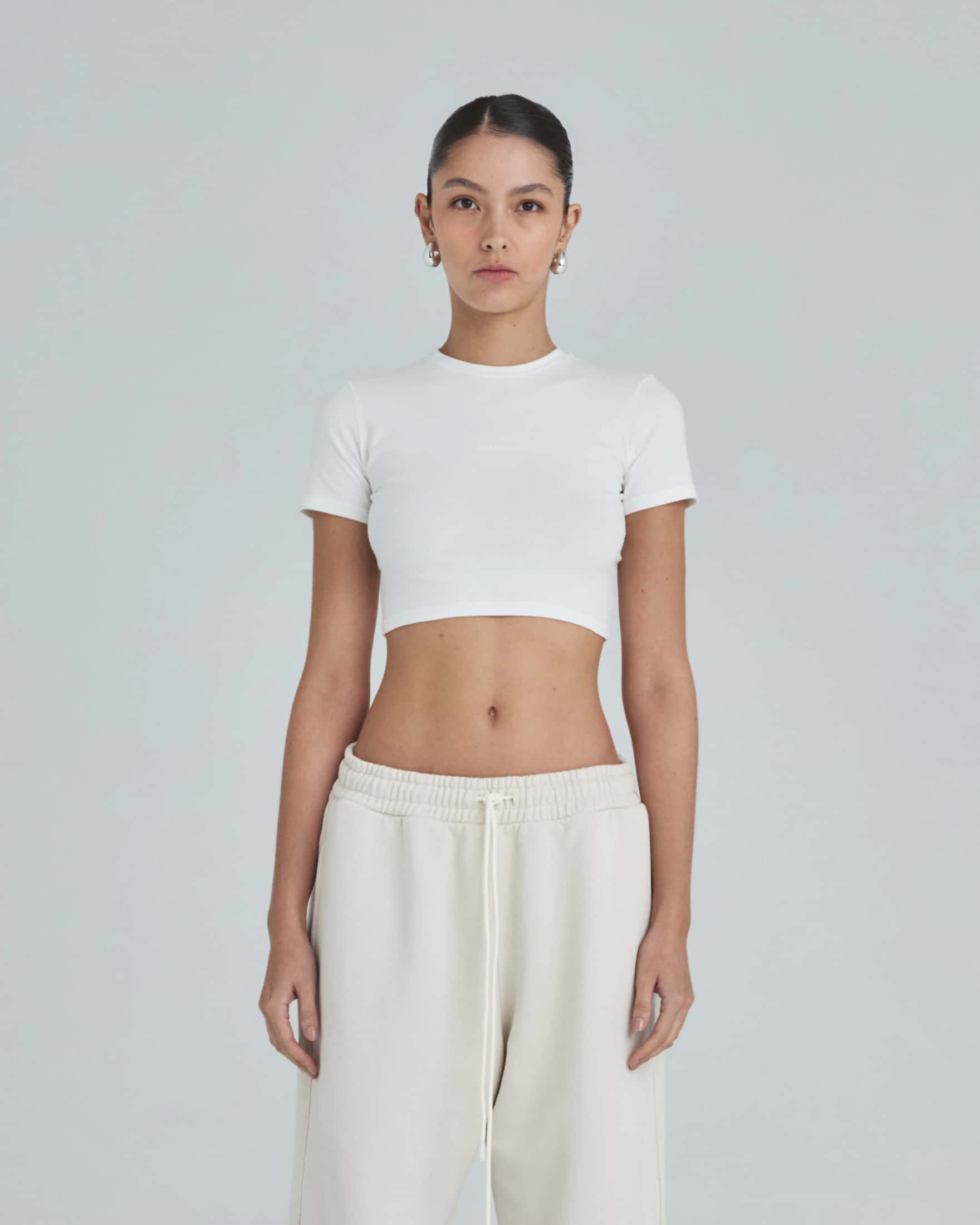 Line Basic Baby Tee White - miniatura 2