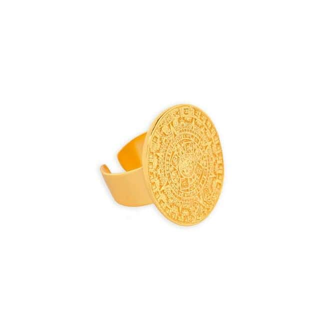 Anillo Calendario Azteca - miniatura 2