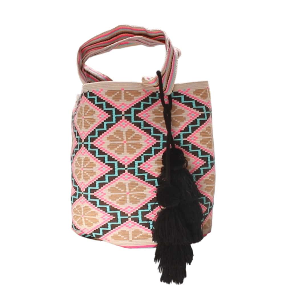 Petal Patterned Mochila