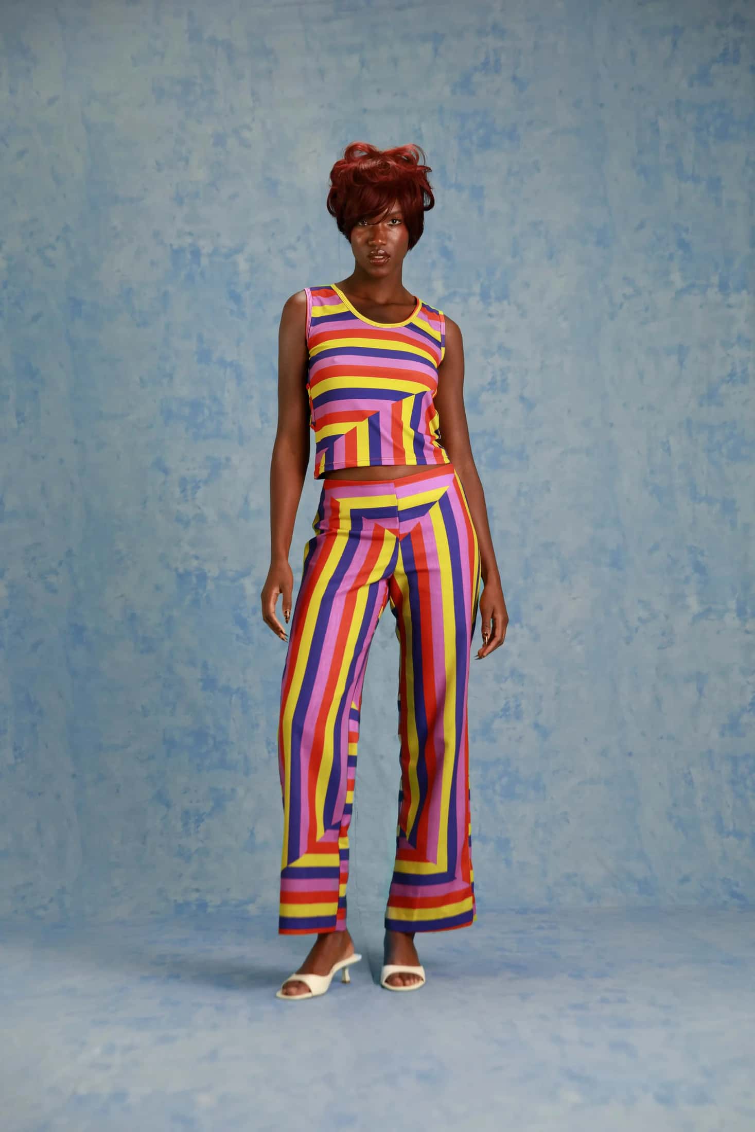 ROENA STRIPE PANTS