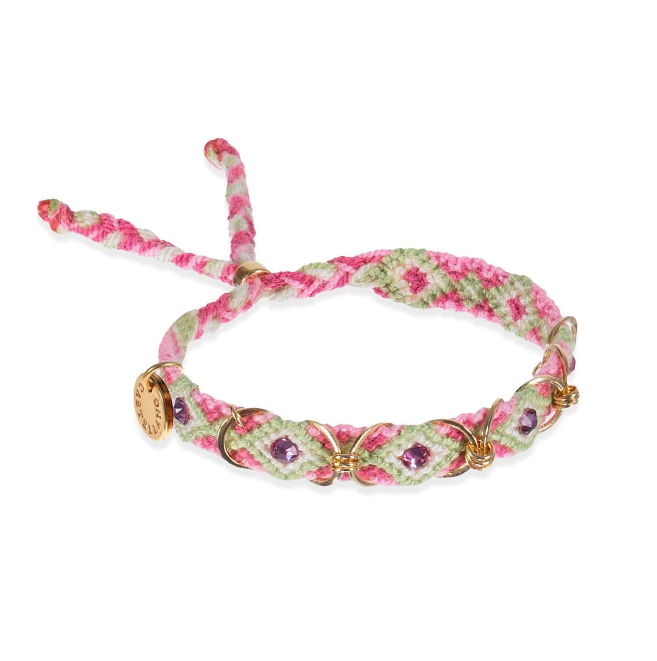 Free Spirit Hoops Bracelet | Sahara Blush