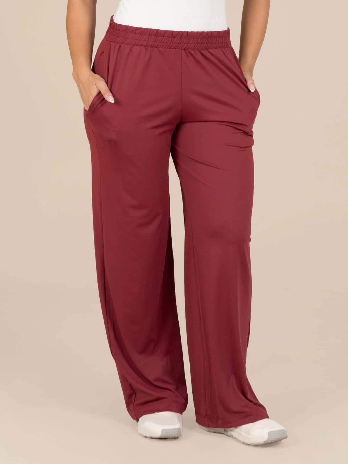Sahay pantalon vinotinto