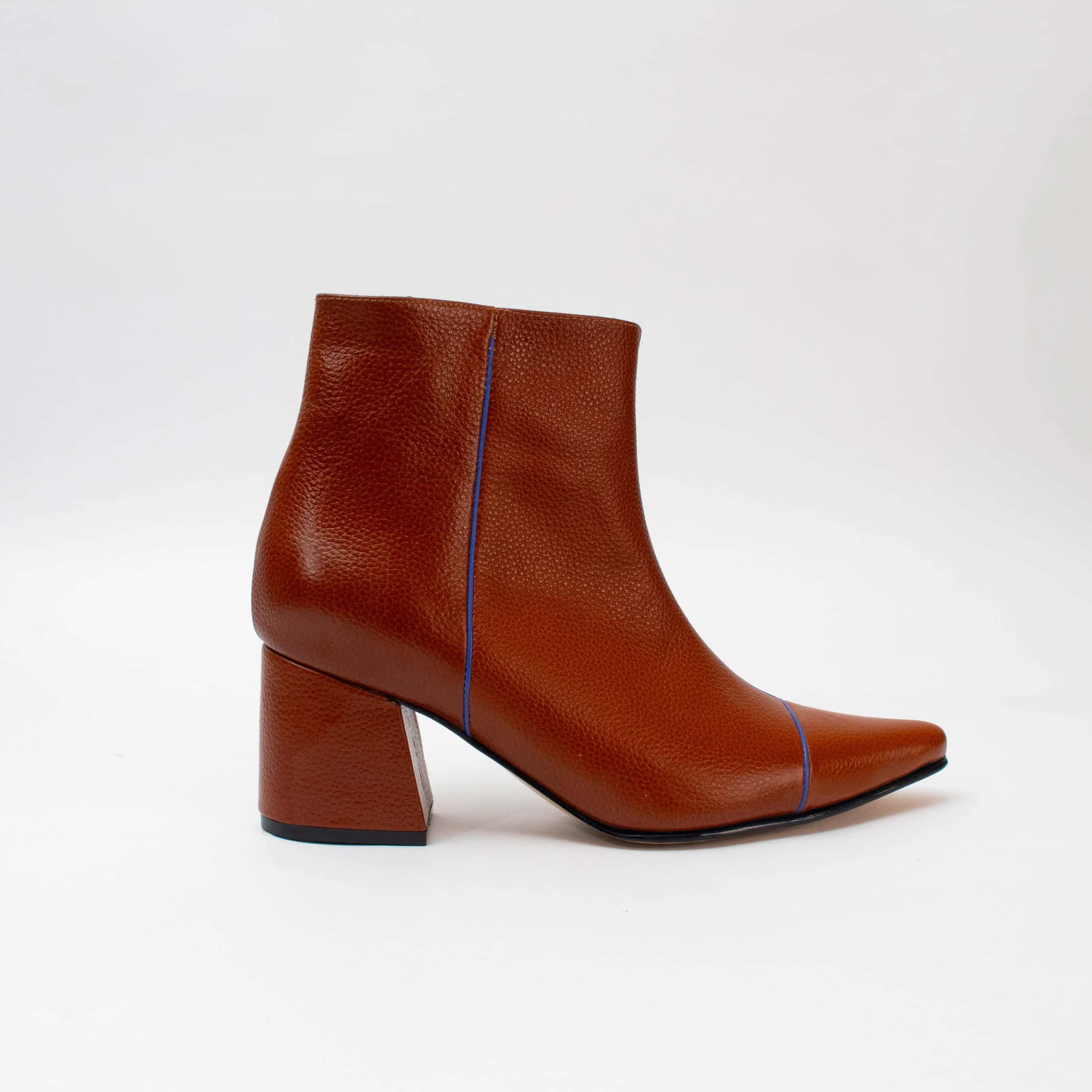 ANKLE boots - Caramel x violet