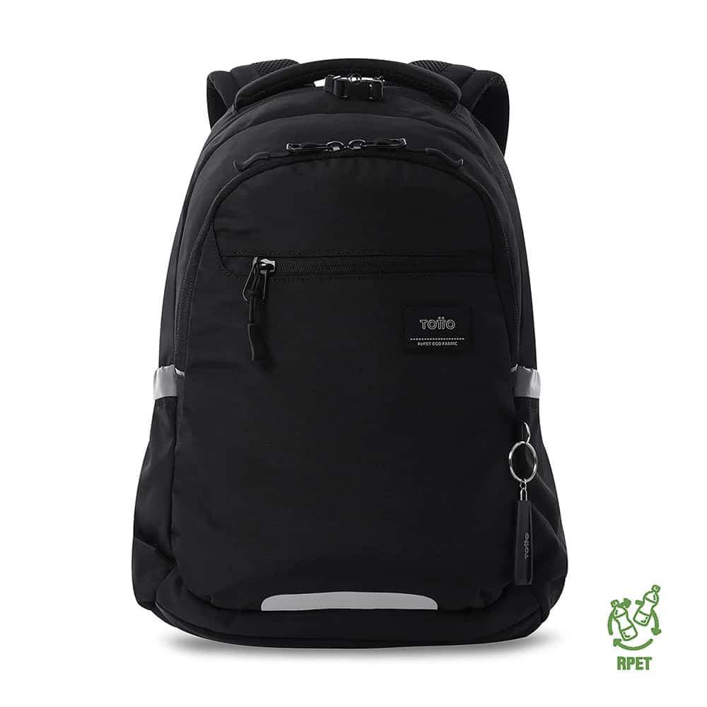 Morral Universitario Porta PC 14" Misisipi Negro Unisex