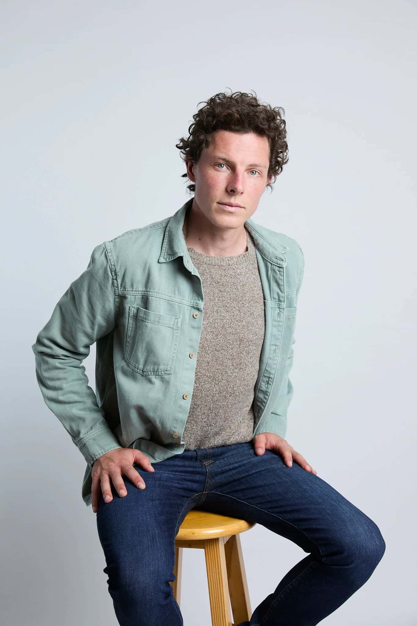 Sobrecamisa verde