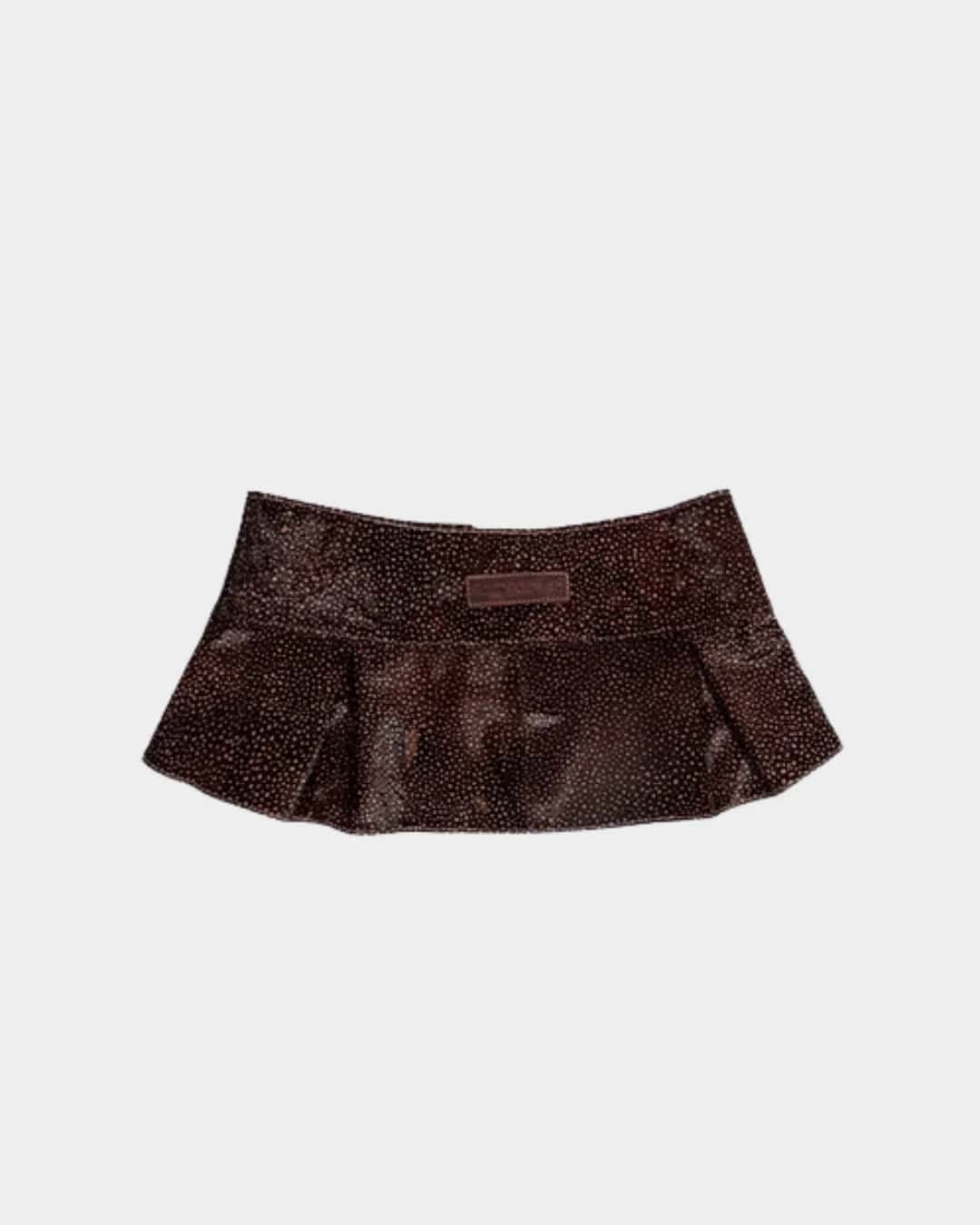MICRO SKIRT CHOCOLATE - miniatura 3