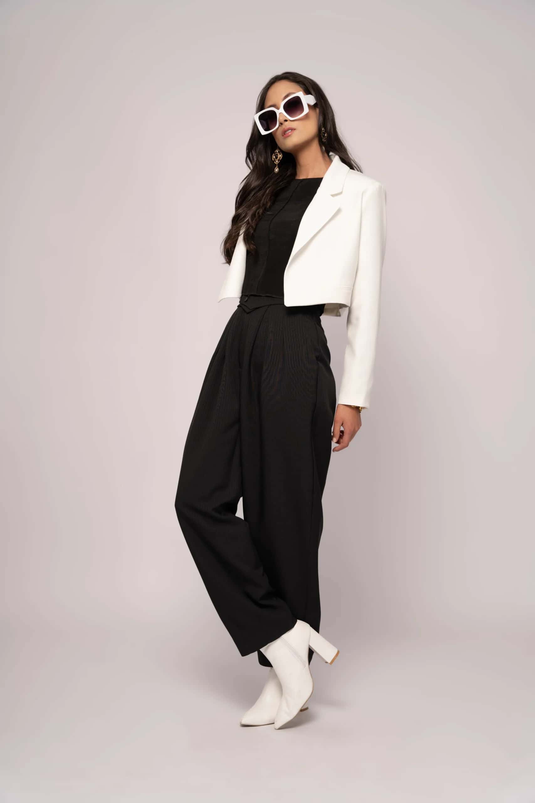 Pantalón Oriental Raya Tiza