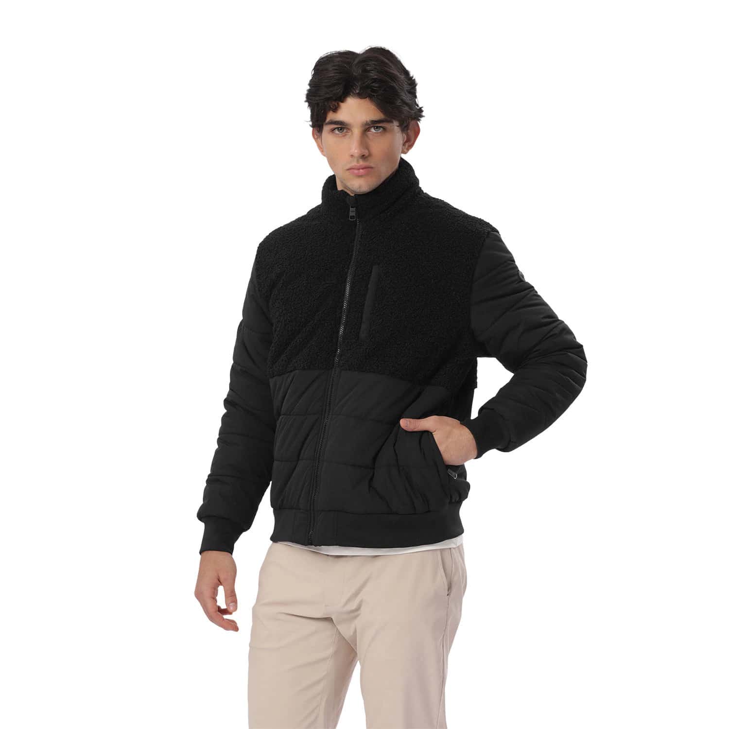 Chaqueta Acolchada para Hombre Jaffa Negra