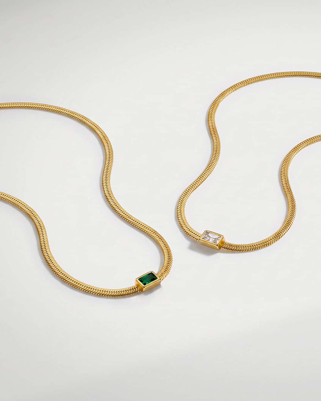 Collar Serpiente Piedra