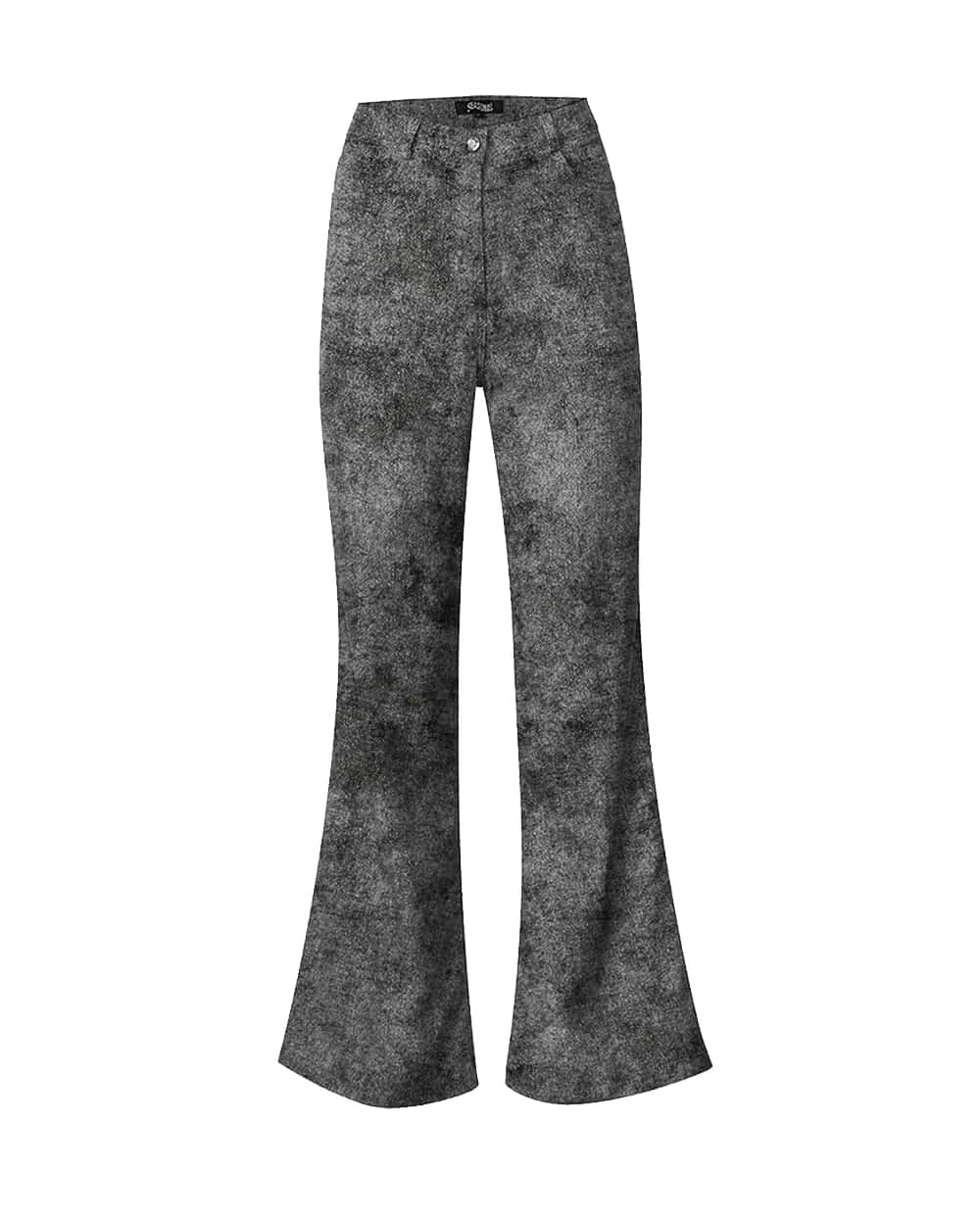 Howdy Pants in Gray Denim