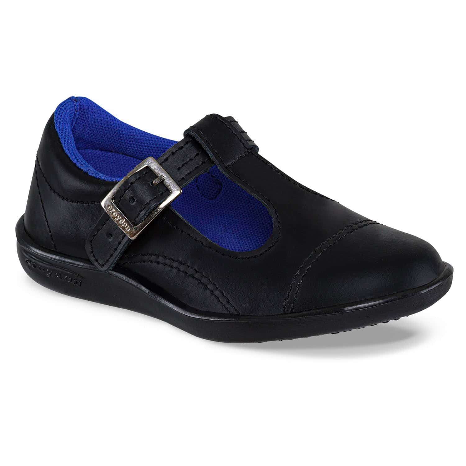 Zapatos Colegio Videl Negro Croydon Para Niña