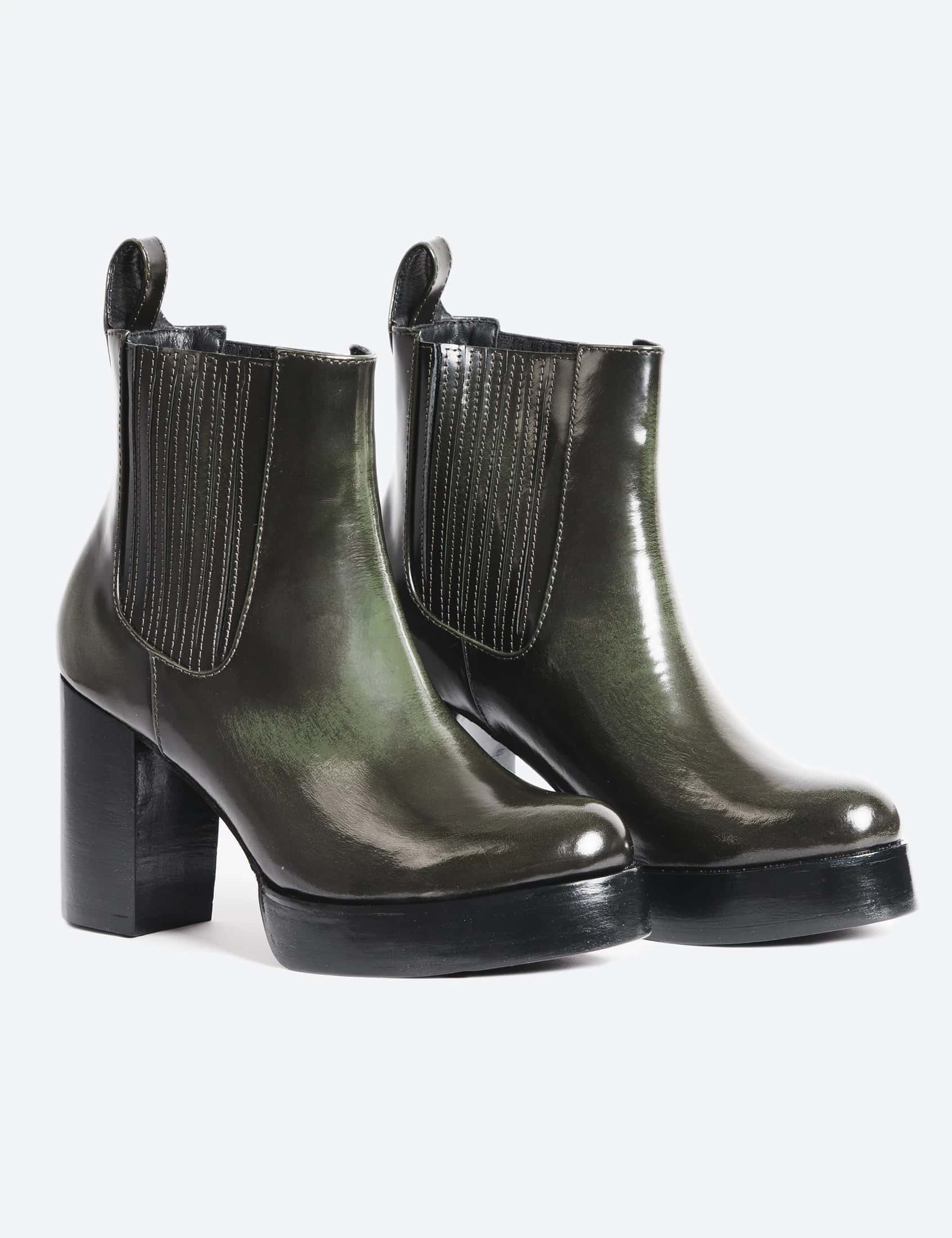 BOTIN CHICAGO VERDE - miniatura 2