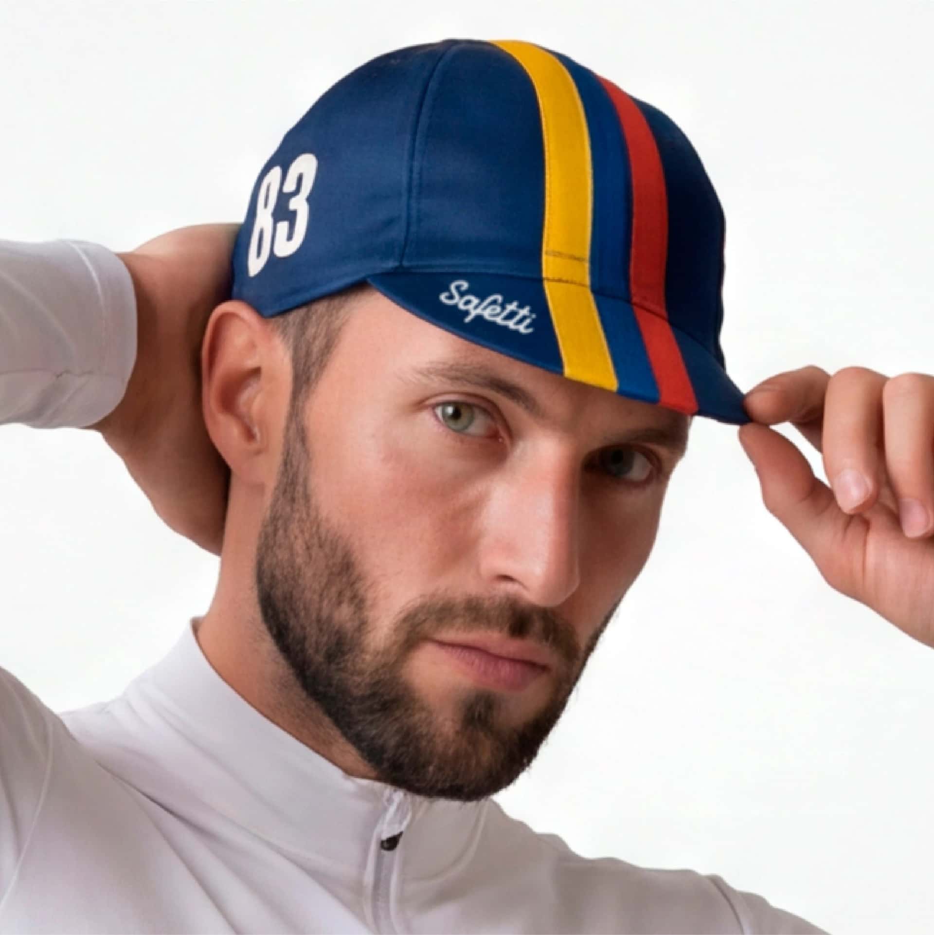GORRA CICLISMO COLOMBIA BLUE UNISEX - miniatura 3