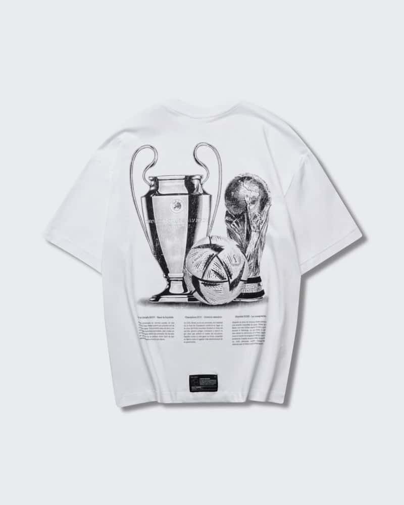 Camiseta Blanca Oversize - Edición The King Of The Game - miniatura 8