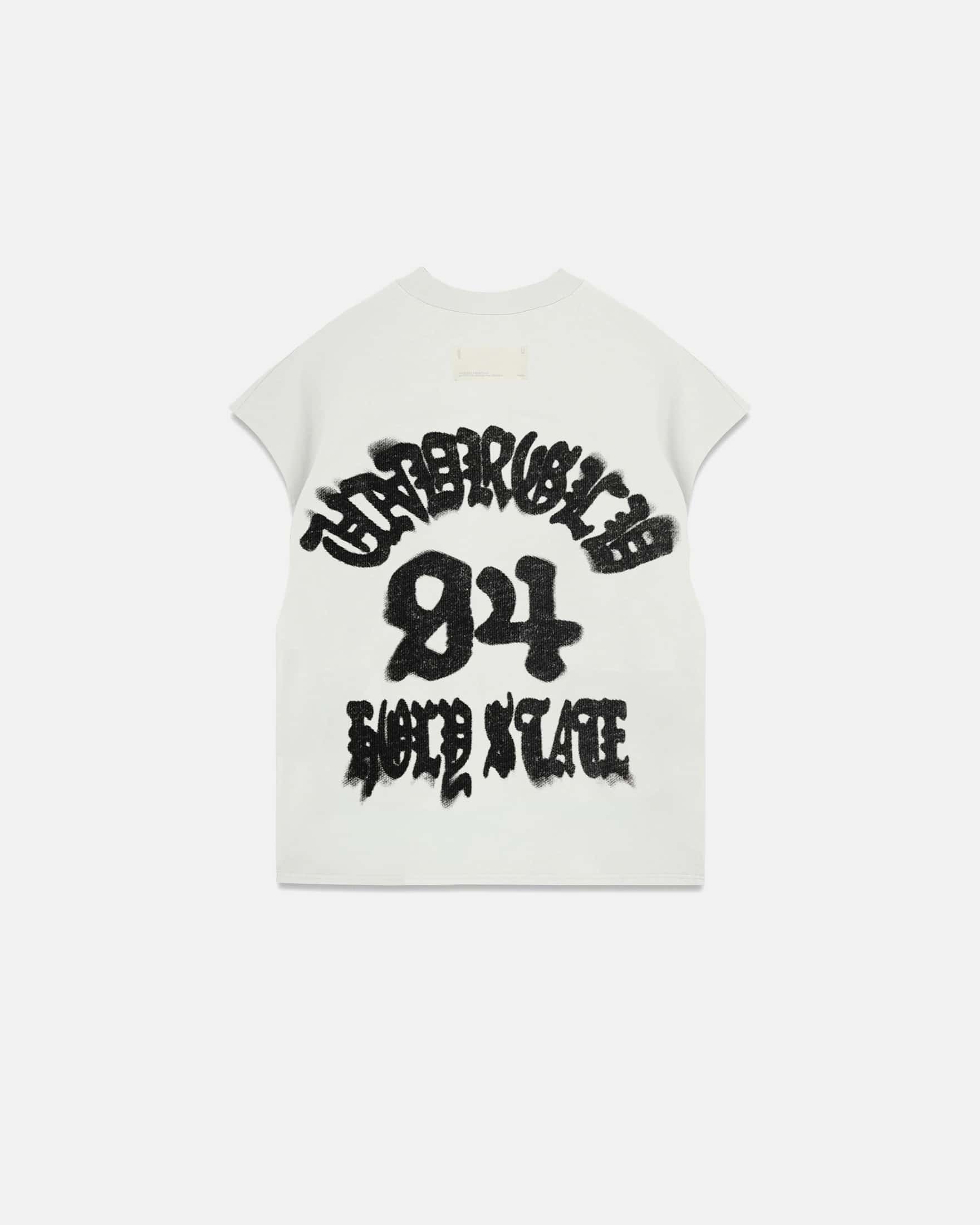 Holy State 94 Sleeveless Tshirt White