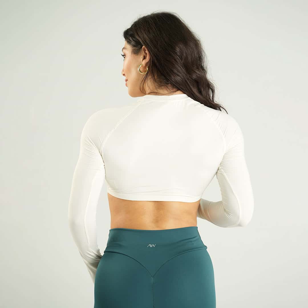 Long Sleeve Crop Crudo - miniatura 2
