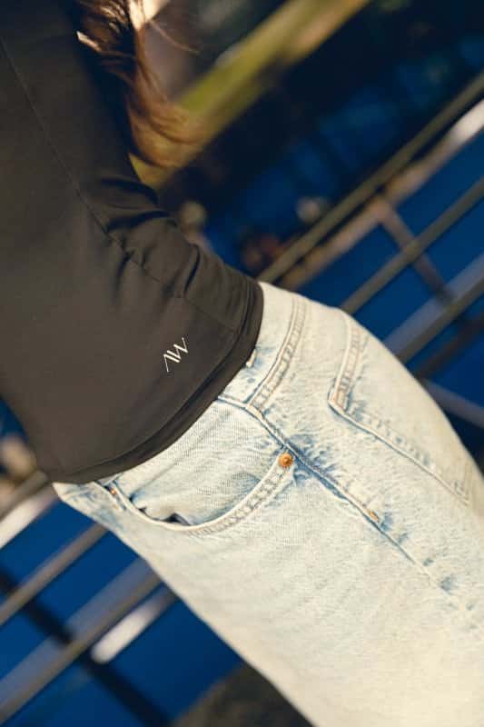 Square tee Long Sleeve Negro - miniatura 3