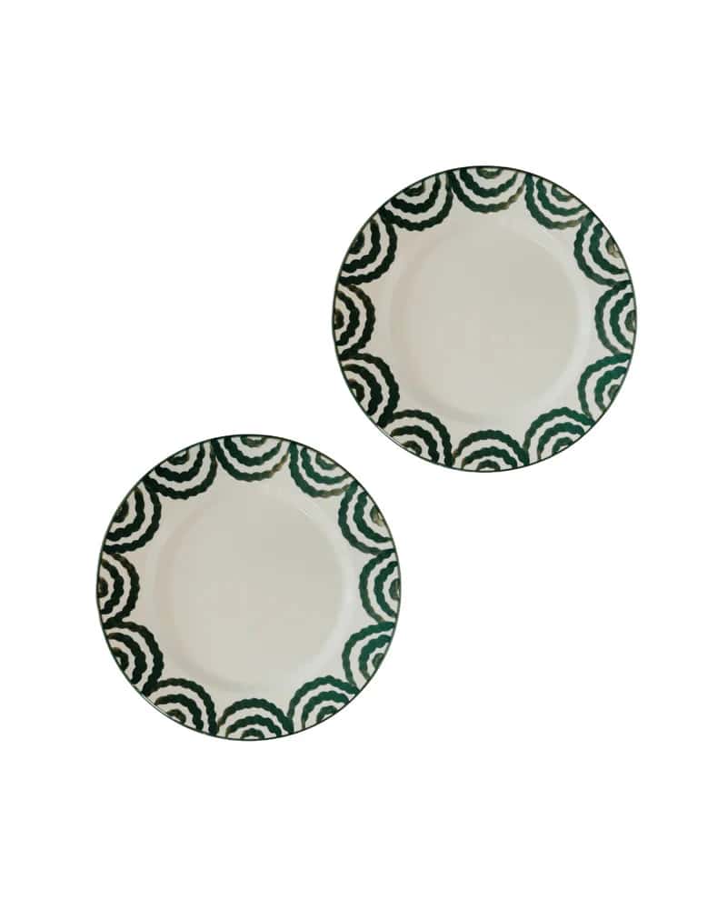 SET PLATOS VERDE - miniatura 2