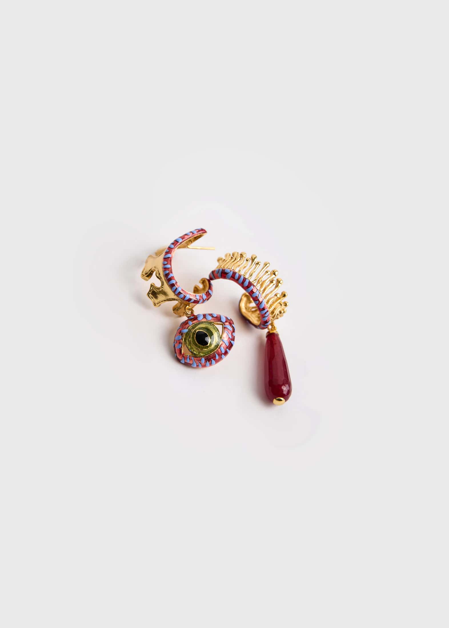 Candongas Cat Drop Burgundy