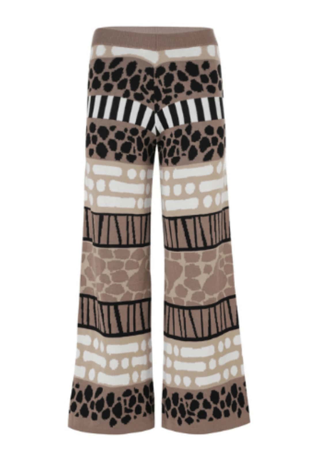 Pantalón Big5 – Negro, Beige y Marfil