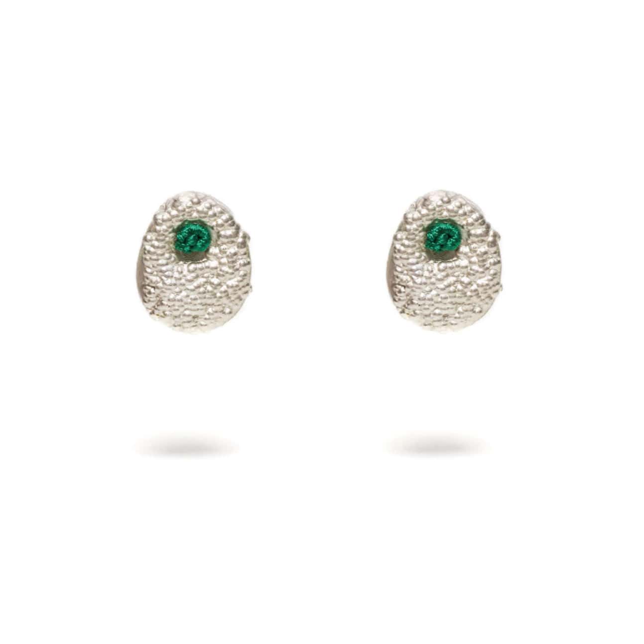 Mini Junticos Silver Earrings