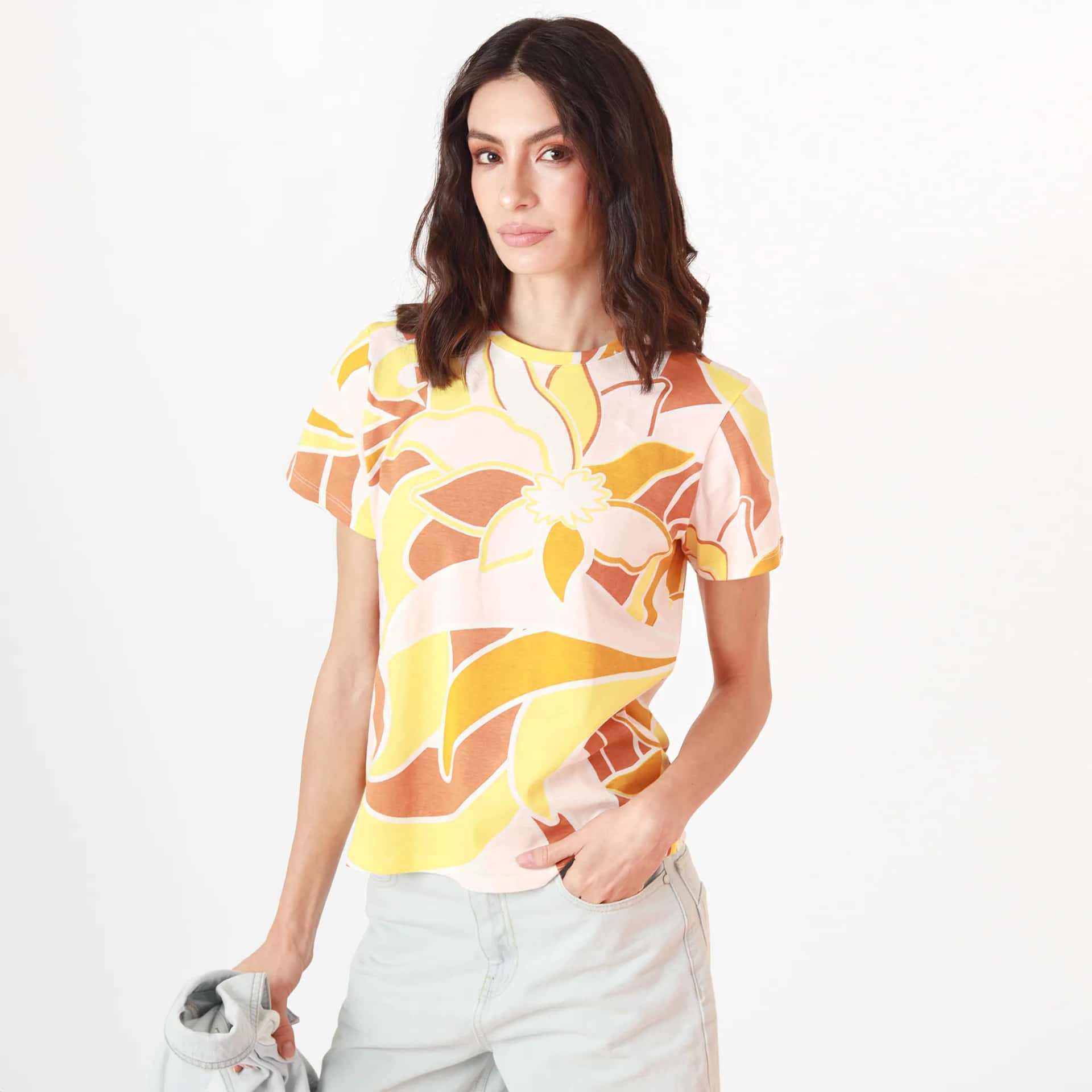 Camiseta Cuello Redondo Manga Corta