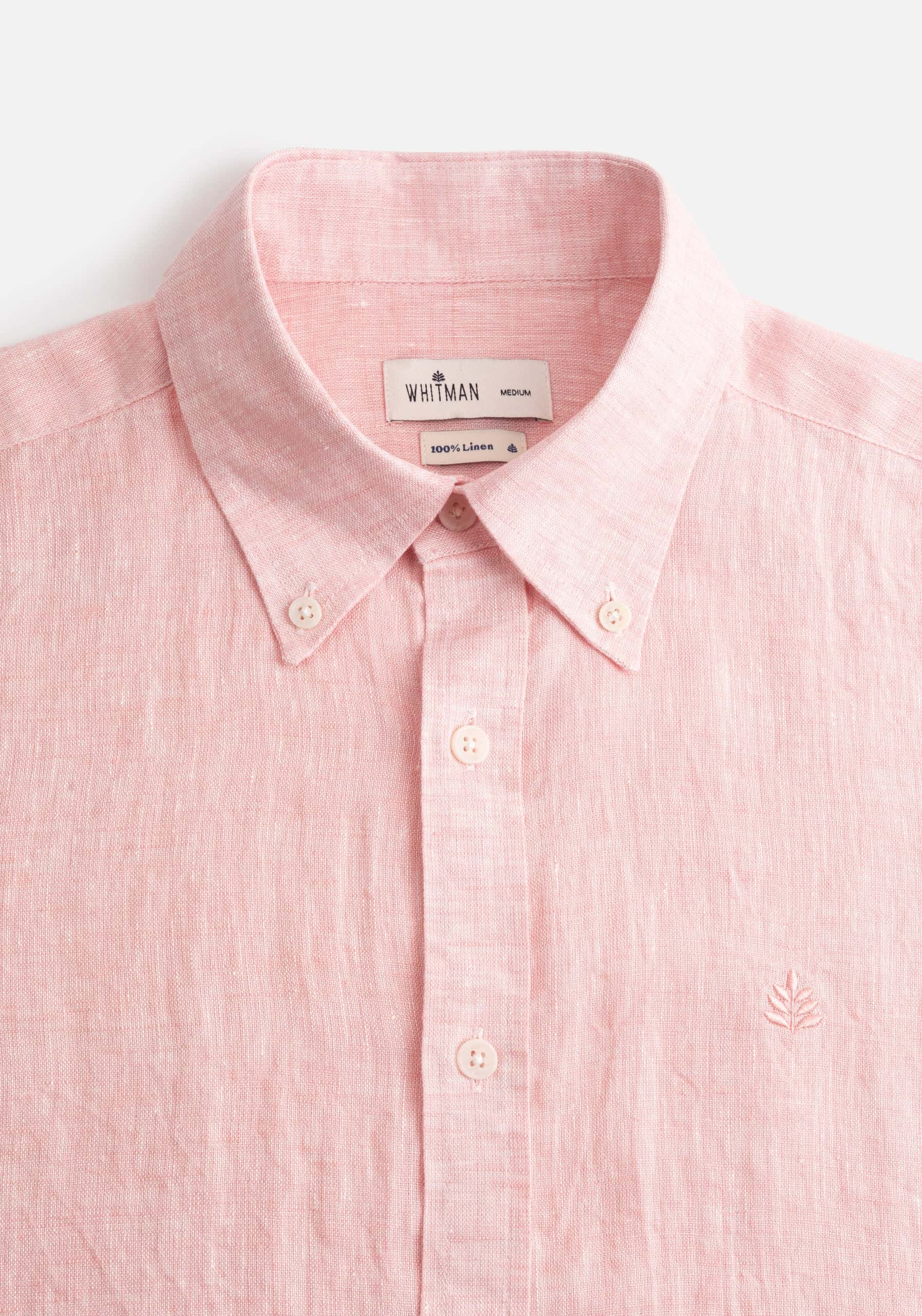 Camisa Lino CBD Palo de Rosa L-Ant - miniatura 3