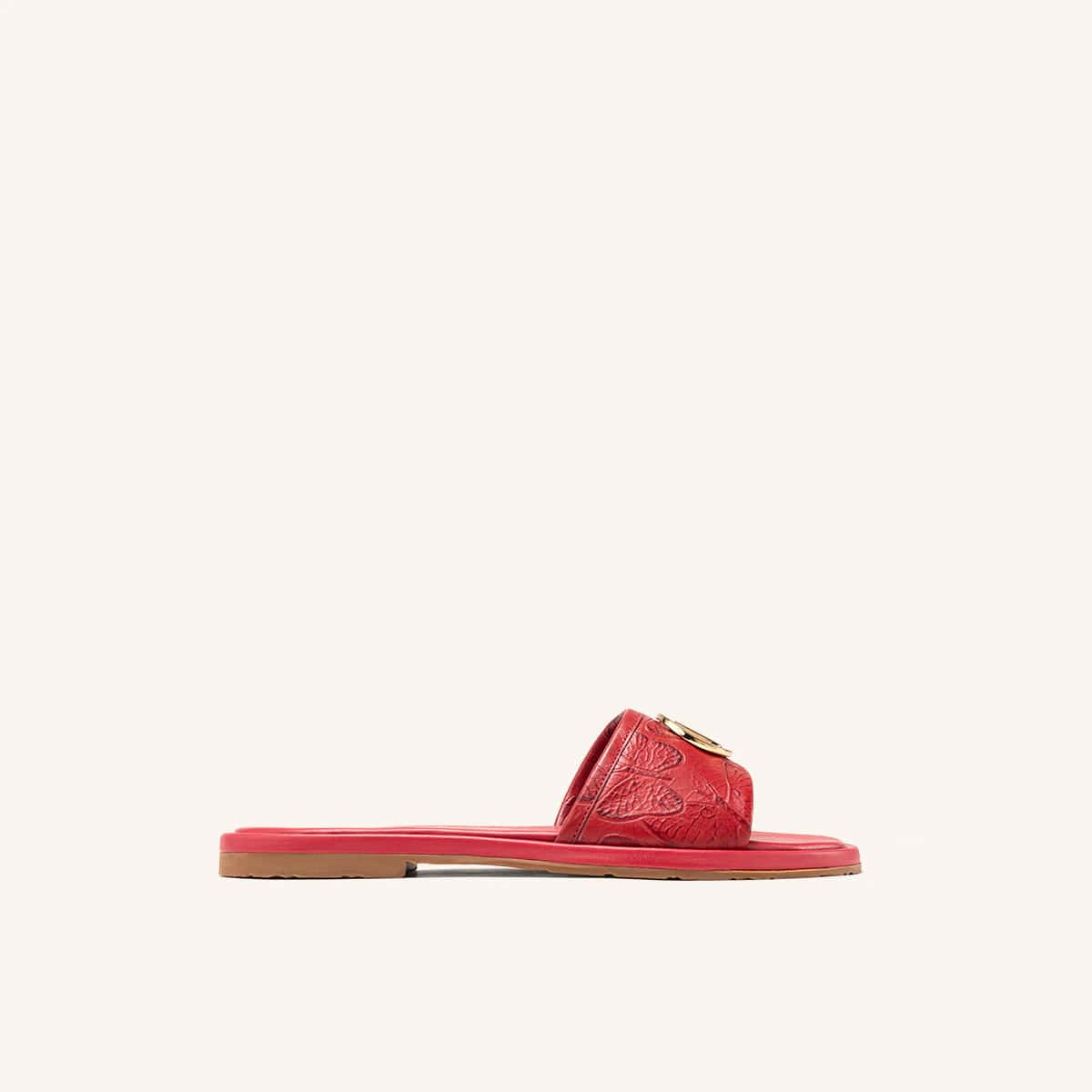 Sandalias Salento Rojo Mps Beach