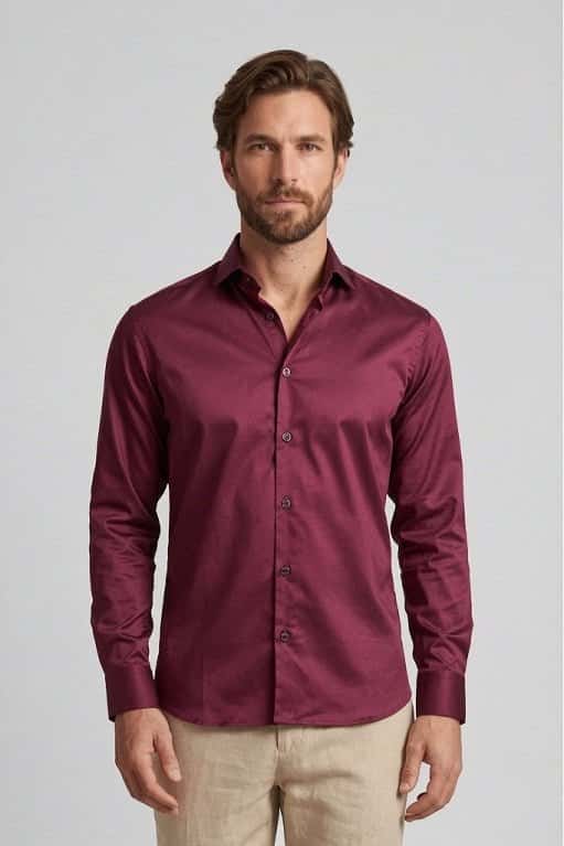 Camisa manga larga para hombre Jon Sonen 020224065